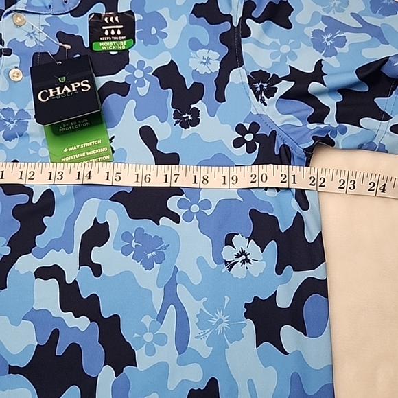 chaps Mens Como Shorts Sleeve - Picture 8 of 10